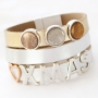 Maak stoere accessoires met onze nieuwe collectie metallic plat DQ leer!