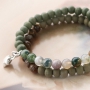 Maak armbandjes met onze nieuwe natuursteen kralen met een natuurlijke look