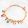 Subtiele sieraden met nieuwe crystal glas hangers in trendkleuren 