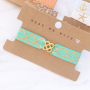 Summer musthave: armbandjes + haarelastiekjes van elastisch lint