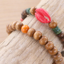 All natural! Zo maak je het perfecte armbandje met houten kralen