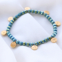Maak unieke sieraden met deze matte glaskralen met een holografische look