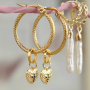Maak de mooiste trendy oorbellen met Brass bedels!