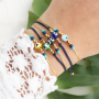 Fijn armbandjes maken met de nieuwe evil eye kralen: