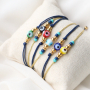Fijn armbandjes maken met de nieuwe evil eye kralen: