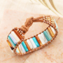 Zomerse sieraden met tube schelp kralen
