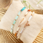 Zomerse sieraden met tube schelp kralen