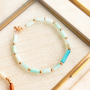 Zomerse sieraden met tube schelp kralen