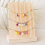 Deze sieraden kun je maken met onze nieuwe collectie kwastjes: 