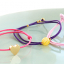 Inspiratie nodig? Zo maak je eenvoudig trendy armbanden van elastisch draad: