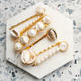 Inspiratie voor het maken van haaraccessoires en oorbellen met zoetwaterparels: 