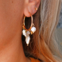 Inspiratie voor het maken van haaraccessoires en oorbellen met zoetwaterparels: 
