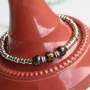 Zo maak je stoere heren armbanden met glaskralen en hematite kralen: