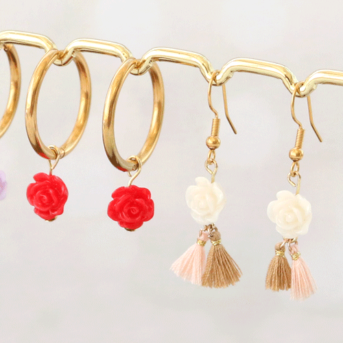 Leuke armbandjes en ringen maken met de nieuwe roosjes kralen: