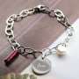 Deze trendy sieraden kun je maken met stainless steel jasseron: 