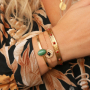 Prachtige ringen en armbanden van stainless steel met natuursteen!
