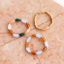 DIY: zo maak je trendy ringen van top facet tube kralen: