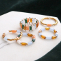 DIY: zo maak je trendy ringen van top facet tube kralen: