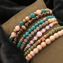 Deze leuke sieraden maak je met de nieuwste natuursteen kralen jade: