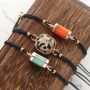Deze sieraden kun je maken met natuursteen tussenstukken: 