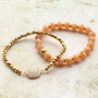 Inspiratie voor het maken van armbandjes met top facet kralen 
