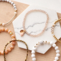 Inspiratie voor het maken van armbandjes met top facet kralen 