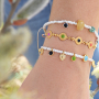 Lees hier hoe je trendy sieraden maakt met rainbow DQ metalen kralen, bedels en tussenstukken 