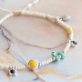 Lees hier hoe je trendy sieraden maakt met rainbow DQ metalen kralen, bedels en tussenstukken 