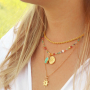 Stijlvolle kettingen maken met Cat&rsquo;s Eye facet geslepen kralen en bedeltjes 