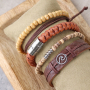 Cre&euml;er stoere heren armbanden voor Vaderdag met diverse kralen 