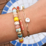 Trendy sieraden ontwerpen met DQ Grieks keramiek gold spot kralen