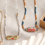 Ontwerp sieraden met brass metalen C.U.S&reg; sieraden message beads