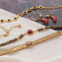 Ontwerp trendy sieraden met Polaris Elements cabochons en kralen