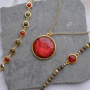 Ontwerp trendy sieraden met Polaris Elements cabochons en kralen