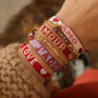 Get creative met lint met tekst en smart bead stoppers