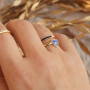 Combineer deze kleurrijke ringen en oorbellen met handgemaakte sieraden