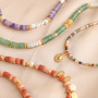 Get creative met natuursteen disc kralen