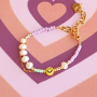 Gebruik dit mooie lint voor je armbanden collectie