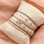 Elegante armbanden collectie met hematite kralen