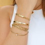 Zo style je deze mooie rvs armbanden