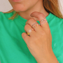 Zo maak je ringen met zirkonia kralen