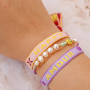 Gebruik dit mooie lint voor je armbanden collectie