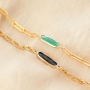 Verwerk tussenstukken van crystal glas in sieraden sets