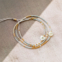 Armbanden inspiratie met glaskralen rondellen