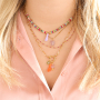 Sieraden inspiratie met kleurrijke Resin Mano fico hangers