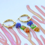 Ontwerp trendy sieraden sets met Millefiori kralen