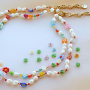 Ontwerp trendy sieraden sets met Millefiori kralen