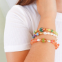 Armbanden inspiratie met nieuwe millefiori kralen