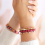 Armbanden inspiratie met acryl kralen