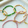 Tips voor het presenteren van armbanden met facet kralen